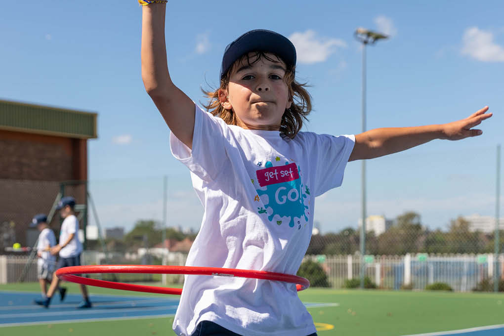 hula hoop boy